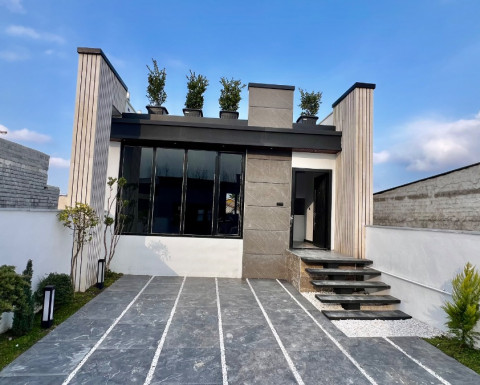 فروش ویلای نوساز شهرکی 2 خوابه با روف گاردن در آهودشت چمستان